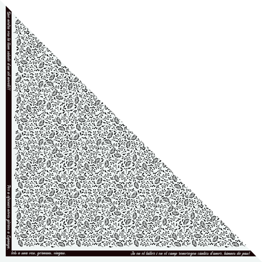 Pañoleta Blanca "Tots a una veu"